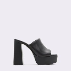 Aldo Cassey Black Platform Heels